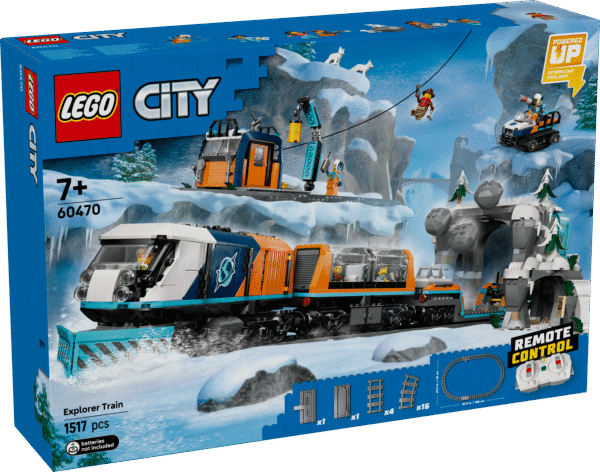LEGO City Maadeavastajate arktika ekspressrong