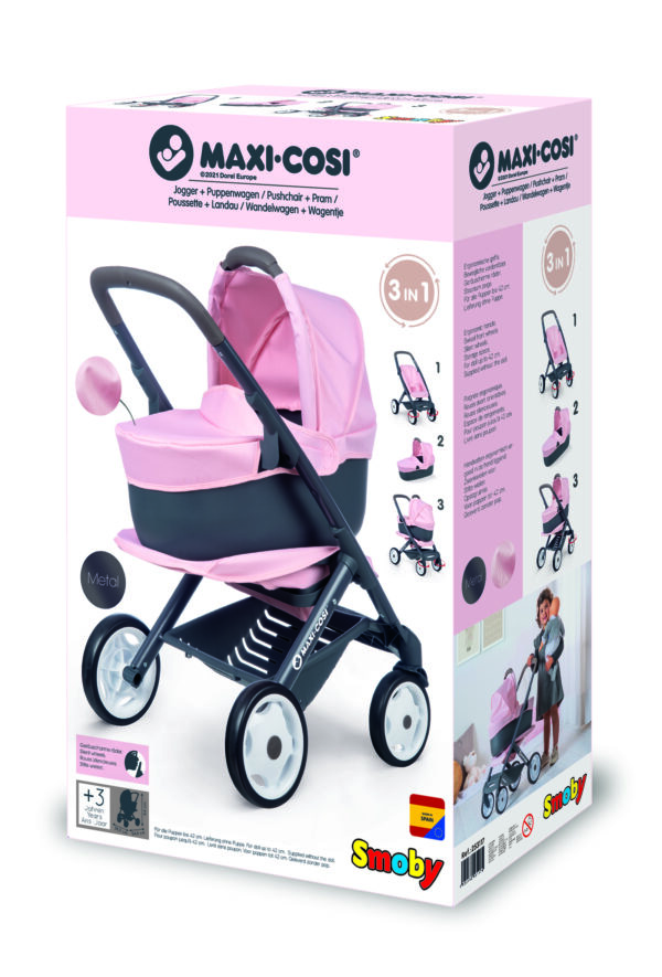 Smoby Maxi-Cosi Combi nukuvankri komplekt