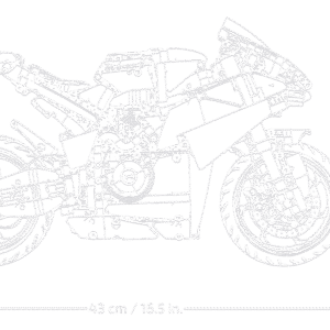 LEGO Technic Ducati Panigale V4 S mootorratas - Image 6