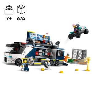LEGO City Politsei mobiilne kuriteolabori veok - Image 6
