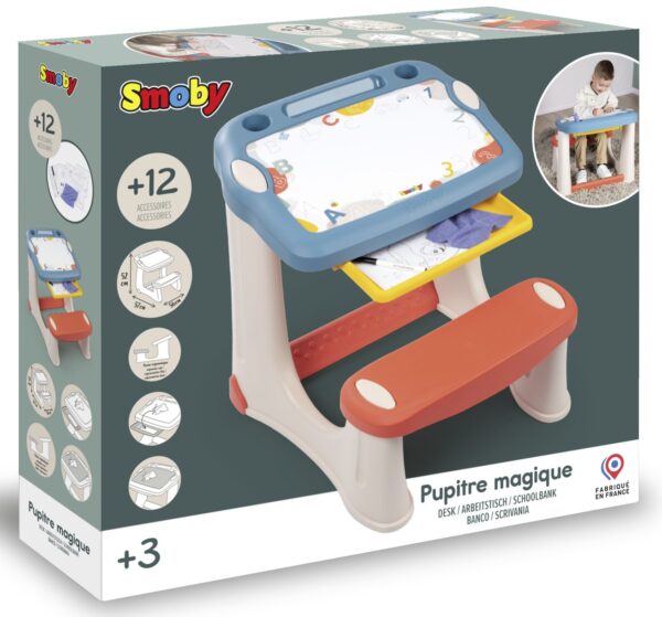 Smoby Kirjutuslaud kaks ühes värviline