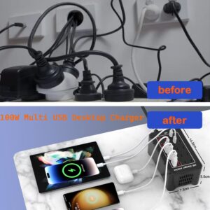 USB laadimisjaam 100W 20 porti - Image 3