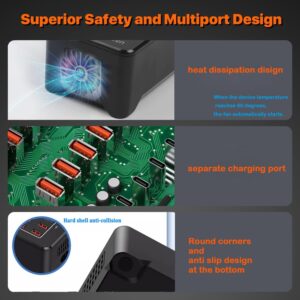 USB laadimisjaam 100W 20 porti - Image 4
