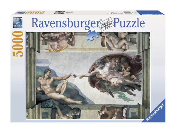 Ravensburger pusle 5000 tk Aadama looming