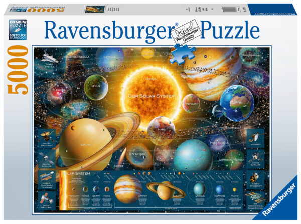 Ravensburger pulse 5000 tk Päikesesüsteem
