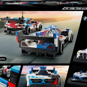 LEGO Speed ​​Champions BMW M4 GT3 & BMW M Hybrid V8 võidusõiduautod - Image 5