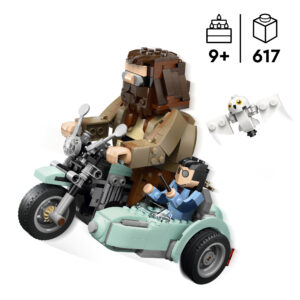 LEGO Harry Potter Hagrid ja Harry mootorrattasõidul - Image 2