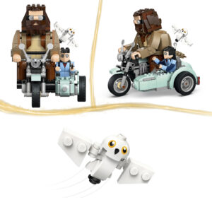 LEGO Harry Potter Hagrid ja Harry mootorrattasõidul - Image 3