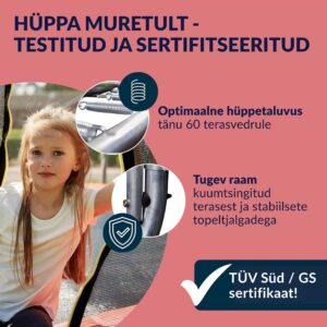 HUDORA batuut Fantastiline 250 - vastupidav Saksa kvaliteet - Image 4