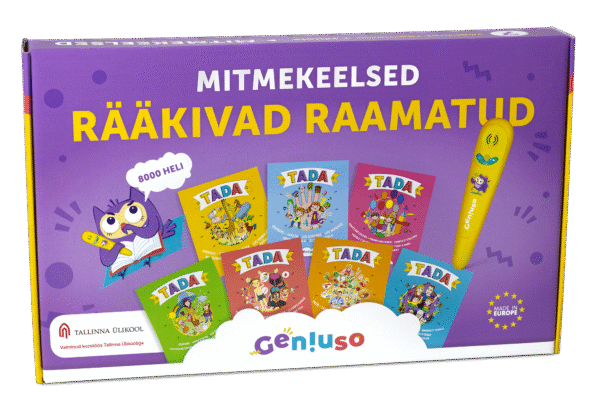 TADA rääkivate raamatute põhikomplekt: pliiats ja seitse teemat