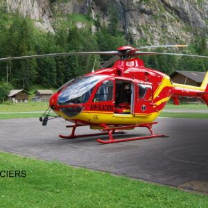 Revell liimitav mudel Airbus helikopter EC135 AIR-GLACIERS 1:72 - Image 2