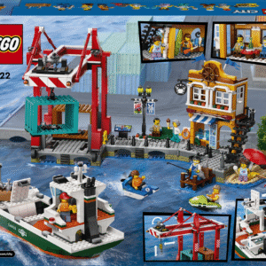 LEGO City Meresadam koos kaubalaevaga - Image 6