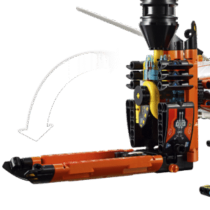 LEGO Technic VTOL raske lasti kosmoselaev LT81 - Image 5