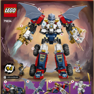 LEGO Ninjago Zane’i Ultra robotikomplekt - pilt 2