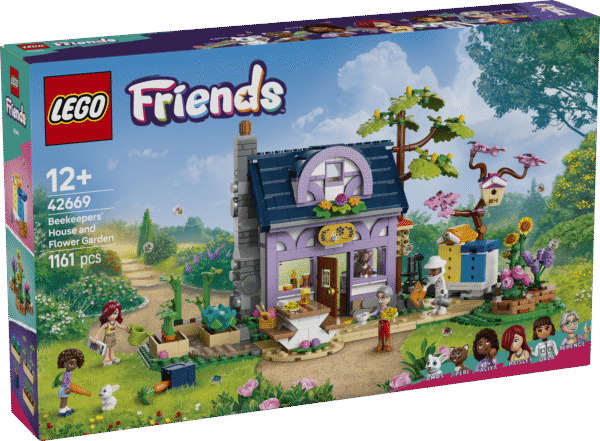 LEGO Friends Mesiniku maja ja lilleaed
