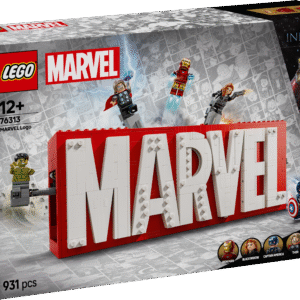 LEGO Super Heroes Marvel logo ja minifiguurid