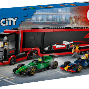 LEGO City F1 veok RB20 ja AMR24 F1 autodega