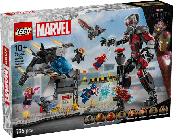 LEGO Super Heroes Kapten Ameerika: Civil War lahing