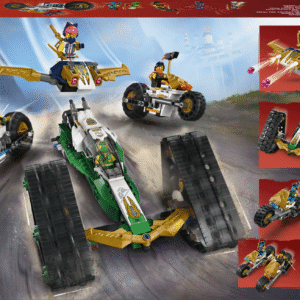 LEGO Ninjago Ninjameeskonna kombosõiduk - Image 4