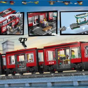 LEGO City Kesklinna tramm ja jaam - Image 2