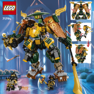 LEGO Ninjago Lloydi ja Arini ninjatiimi robotid - Image 2