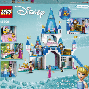 LEGO Disney Tuhkatriinu ja hurmava printsi loss - Image 4