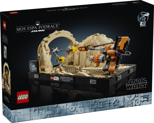 LEGO Star Wars Mos Espa Podrace dioraam