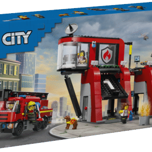 LEGO City Tuletõrjedepoo koos tuletõrjeautoga