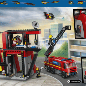 LEGO City Tuletõrjedepoo koos tuletõrjeautoga - Image 3