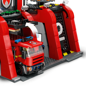 LEGO City Tuletõrjedepoo koos tuletõrjeautoga - Image 5
