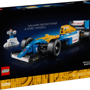 LEGO Icons Williams Racing FW14B ja Nigel Mansell