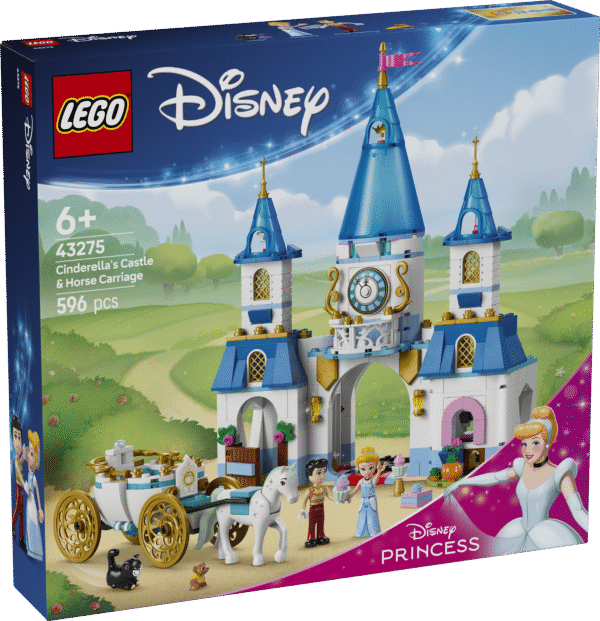 LEGO Disney Princess Tuhkatriinu loss ja hobusevanker