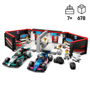 LEGO City F1 garaaž, Mercedes-AMG ja Alpine autod - Image 3