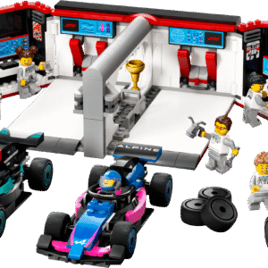 LEGO City F1 garaaž, Mercedes-AMG ja Alpine autod - Image 5