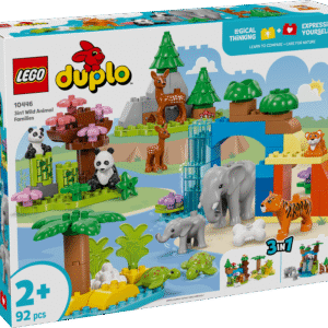 LEGO DUPLO Kolm ühes metsloomade perekonnad.