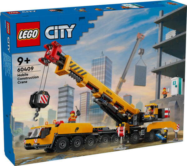 LEGO City Kollane liikuv ehituskraana