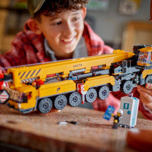 LEGO City Kollane liikuv ehituskraana - Image 8