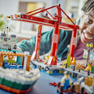 LEGO City Meresadam koos kaubalaevaga - Image 5