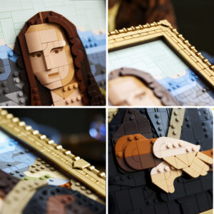 LEGO ART Mona Lisa - Image 4