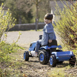 Smoby Traktor sinine Farmer XL käruga - Image 6