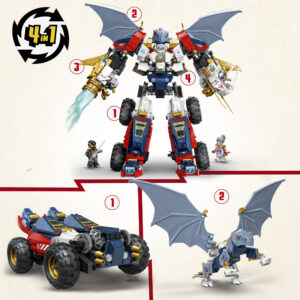 LEGO Ninjago Zane’i Ultra robotikomplekt - pilt 5