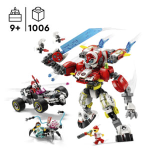 LEGO Dreamzzz Cooperi tiigrirobot ja Zero hot-rod-auto - Image 4