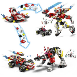 LEGO Dreamzzz Cooperi tiigrirobot ja Zero hot-rod-auto - Image 5