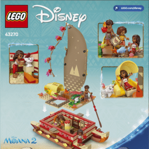 LEGO Disney Princess Vaiana seikluskanuu - Image 2