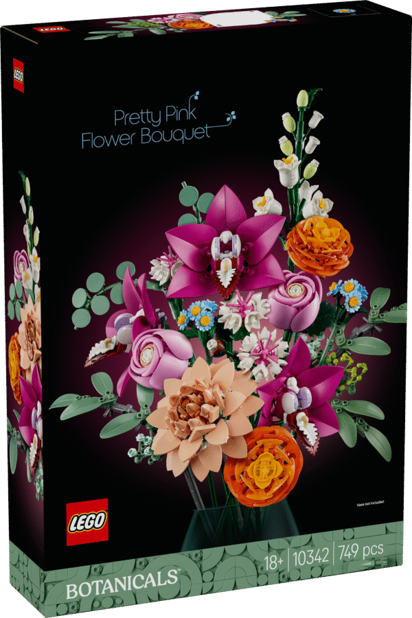 LEGO Botanicals Ilus roosa lillekimp