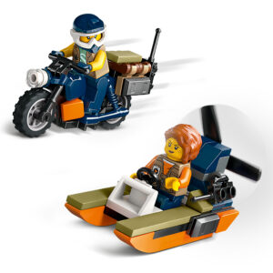 LEGO City Dzungliuurija helikopter ja baaslaager - Image 6