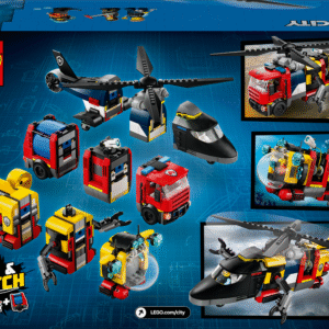LEGO City Helikopteri, tuletõrjeauto ja allveelaeva remiks - Image 2