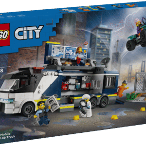 LEGO City Politsei mobiilne kuriteolabori veok