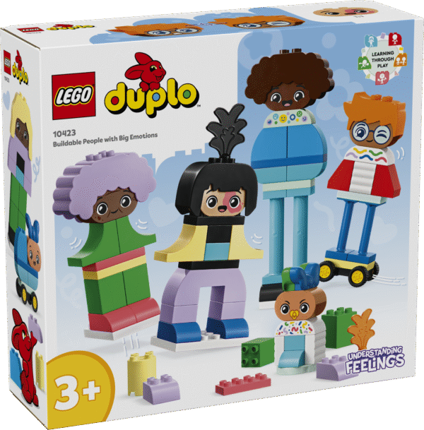 LEGO DUPLO Suurte emotsioonidega kokkupandavad inimesed