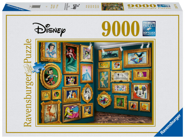 Ravensburger pusle 9000 tk Disney muuseum